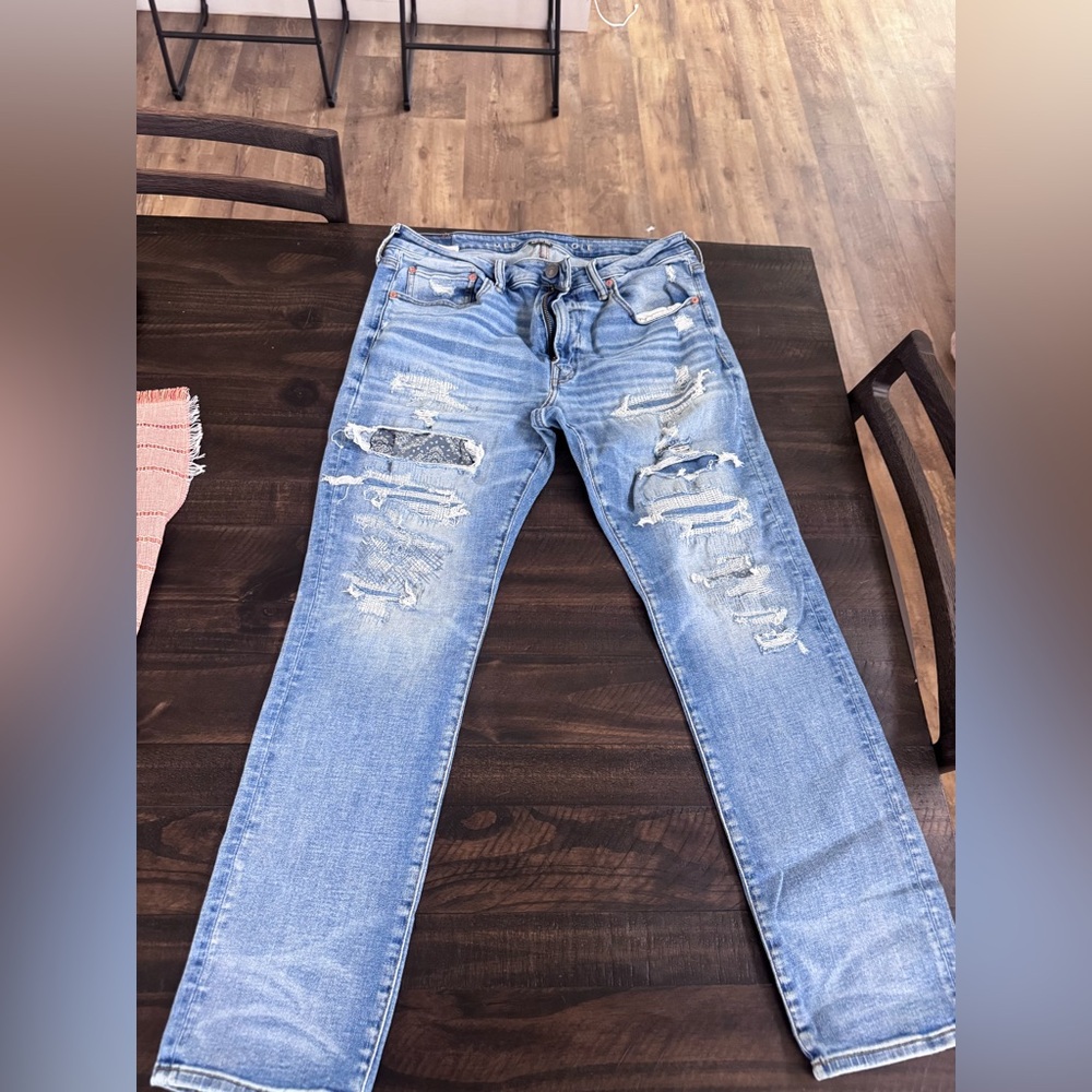 American Eagle Outfitters Classic Blue Denim